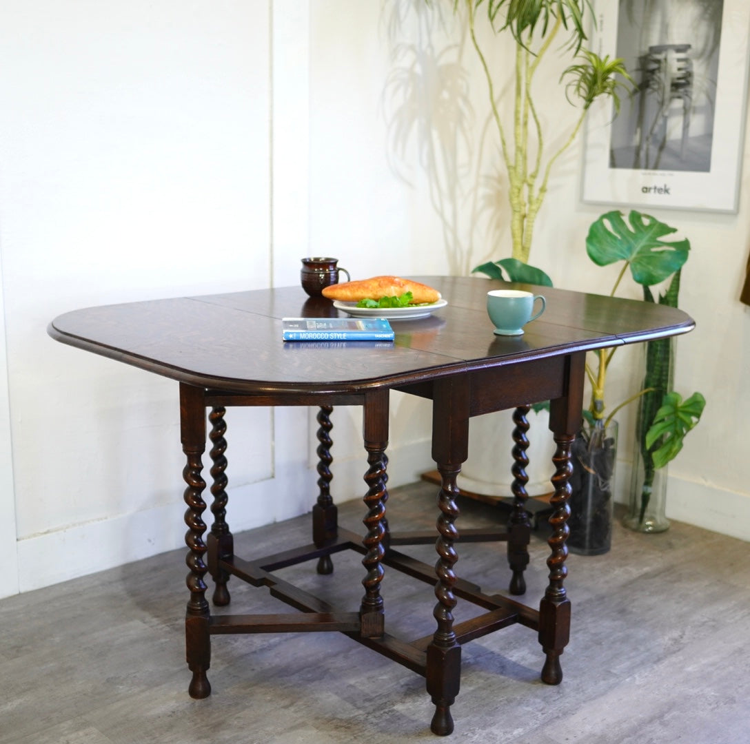 アンティーク 家具 ゲートレッグテーブルテーブル 1930年頃 英国製