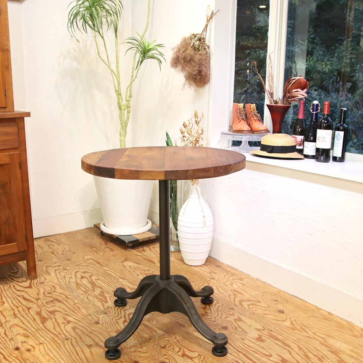 はちどり クラッシュゲート エルマ サイドテーブル 50cm 真鍮 CRASH