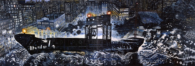 直筆マッキーアート 大岩オスカール Oscar Oiwa 真筆 瀬戸芸 大岩