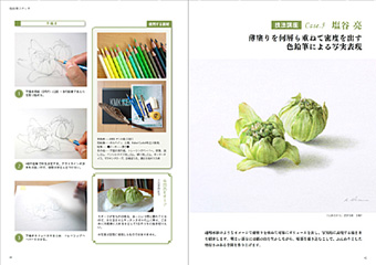 羽田裕 「霊峰富士」 油彩F6号 十騎会々員 点描リアリズム ホキ美術館