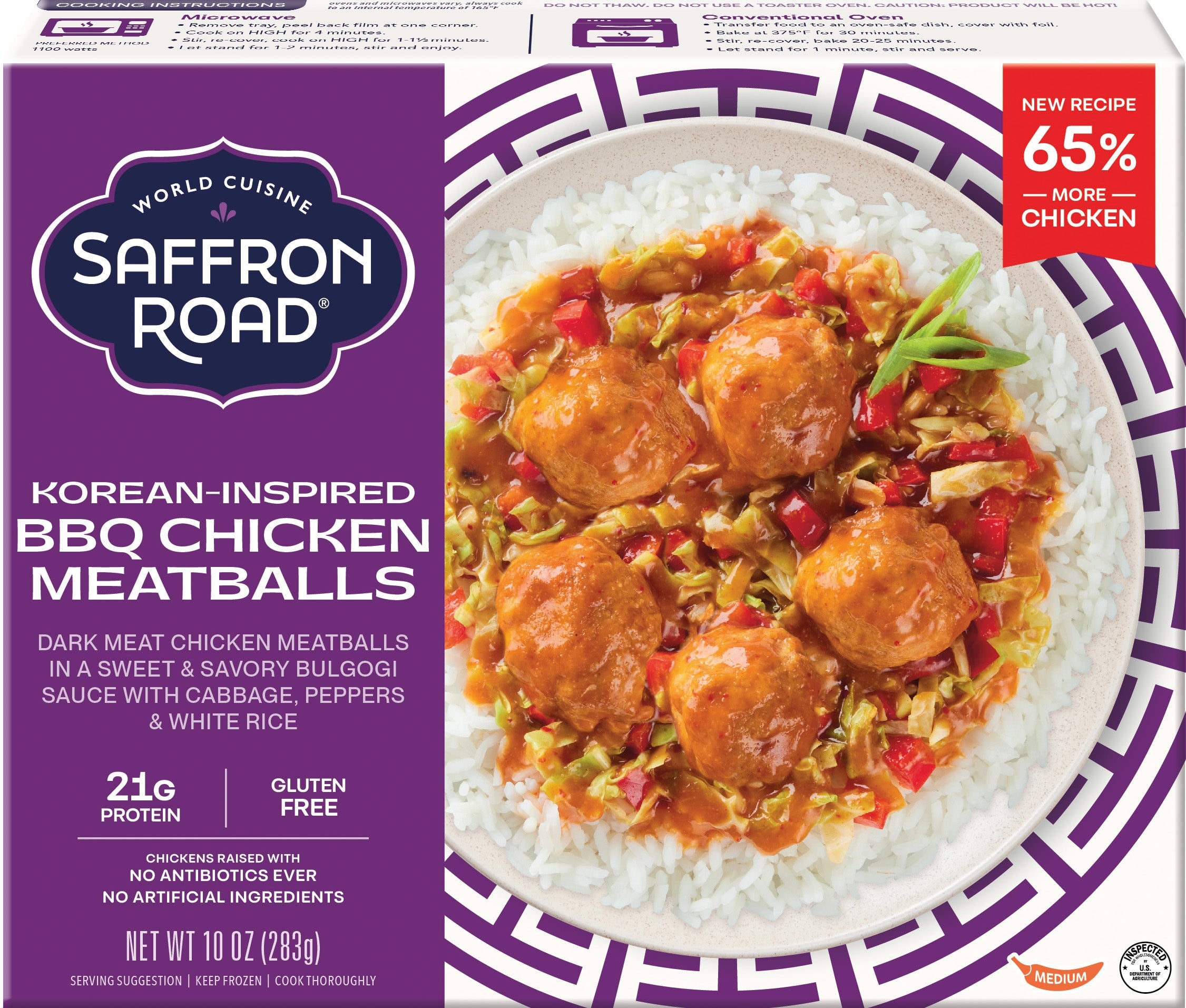 Korean BBQ Inspired Chicken Meatballs | Certified Halal & Gluten