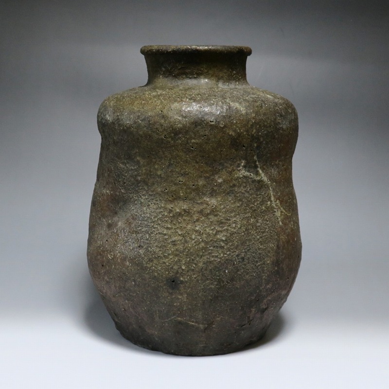 仙台 堤焼き 小壺 ② 古民具 古雑貨 アンティーク 仙台堤焼き 小