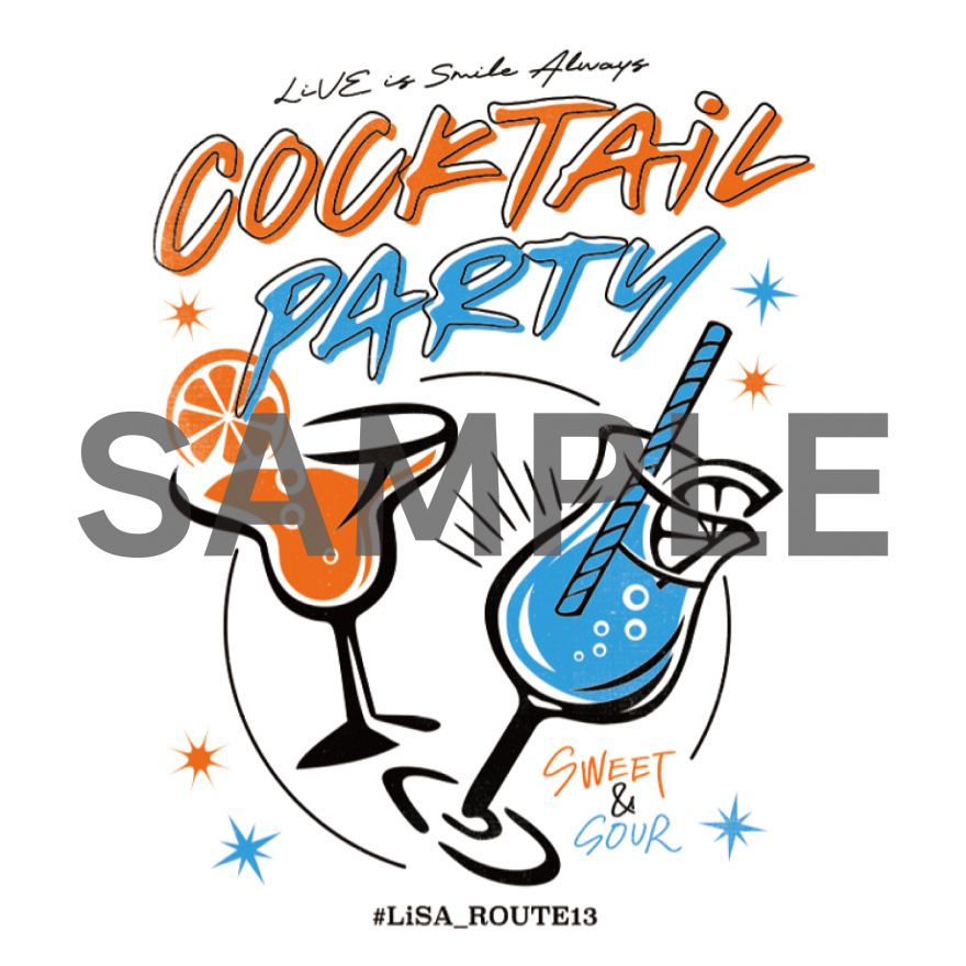 LiSA LiSA COCKTAILPARTY sweet 小型ファイル・デジタルチケット