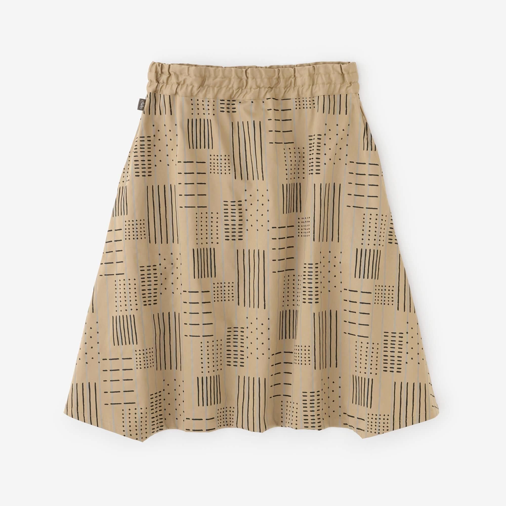 ストレッチサテン 大文字山（だいもんじやま）／隙間（すきま）と縞