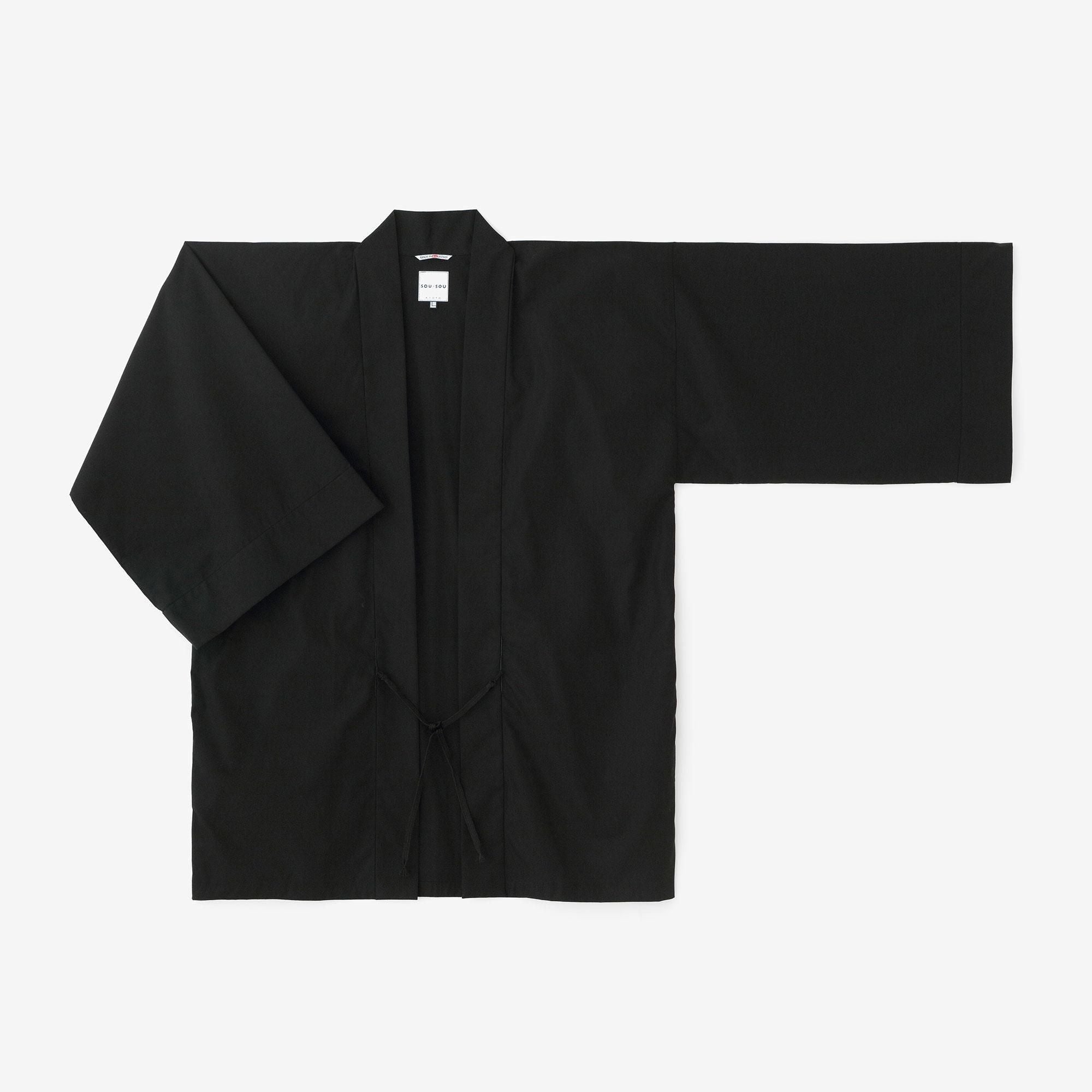 タイプライタークロス 袢纏（はんてん） 短衣（たんい）単（ひとえ