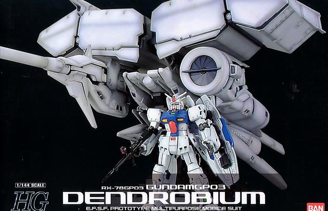 HG Mechanics Dendrobium Gundam HG Mechanics RX-78GP03 Dendrobium