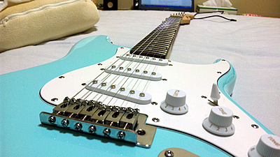 Playtech エレキギター ST250 Maple Sonic Blue PLAYTECH ( プレイ