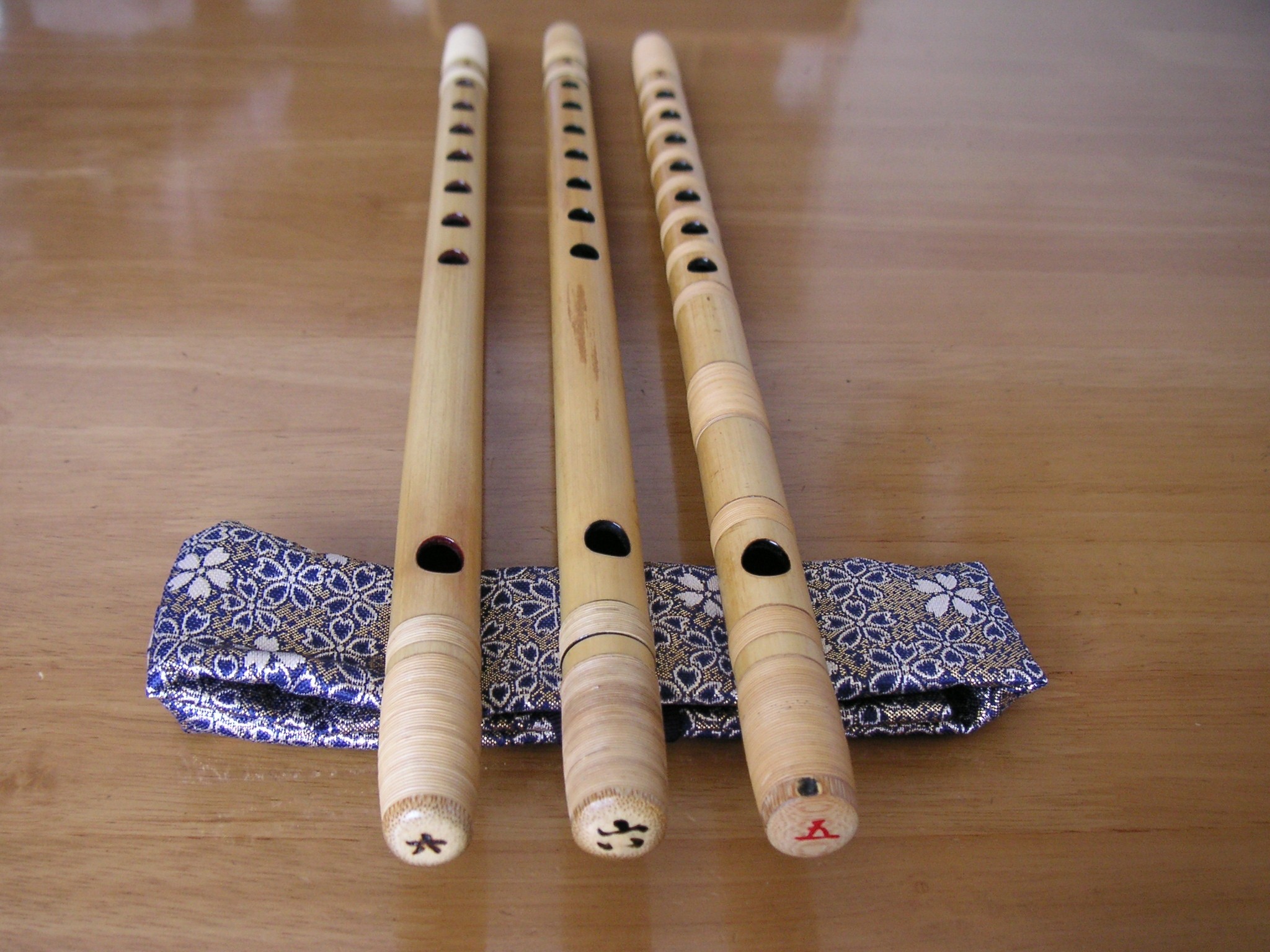 朗童管篠笛唄用8本組