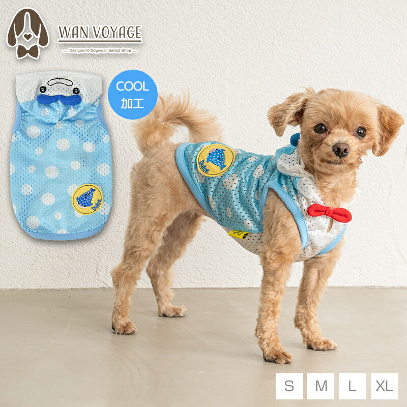 mugicha ○犬服○ハンドメイド 胴38 NO.725 mugicha ○犬服