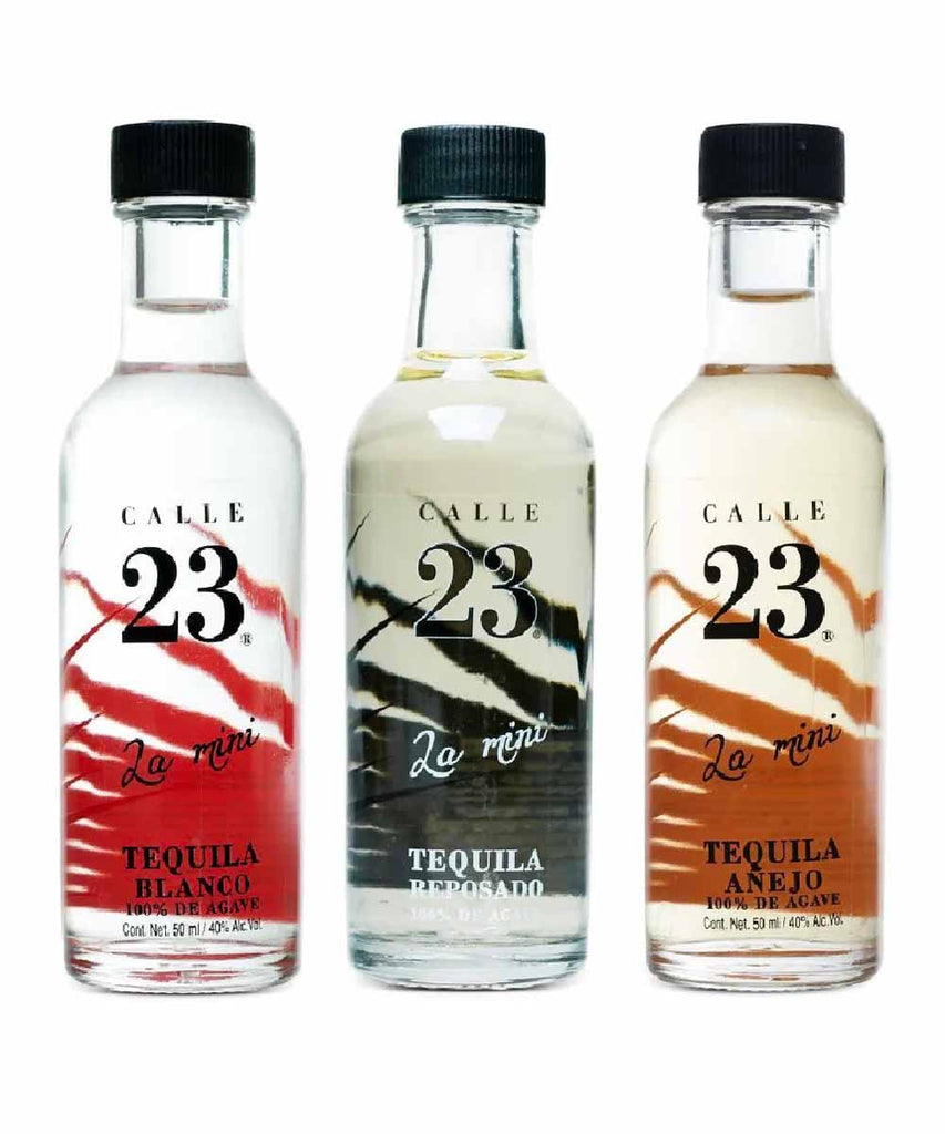 ○注目! スカル ミニチュアボトル テキーラ 50ml 4本セット IB