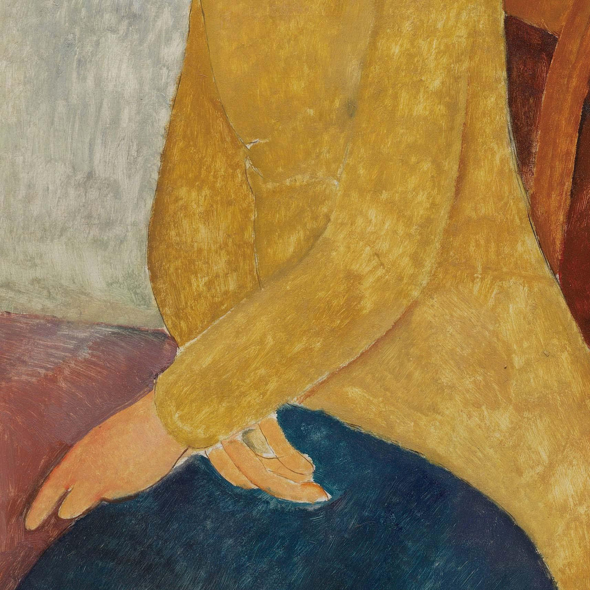 モディリアーニ 黄色のセーターを着たジャンヌ・エビュテルヌ】選べる