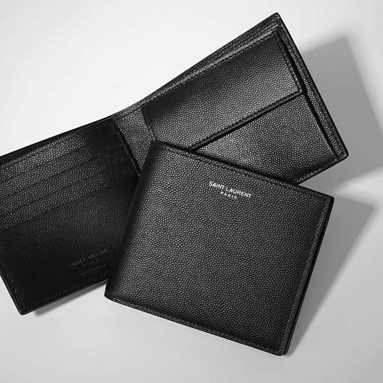 サンローラン SAINT LAURENT メンズ 2つ折り財布 ブラック – WORLDCLUB1989