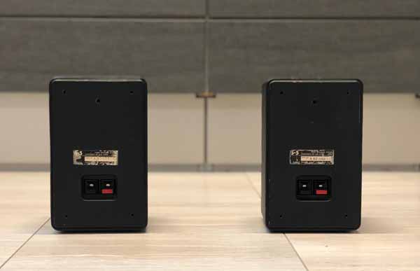 リアリスティック MINIMUS-7W スピーカー ペア 音出し確認済 Vintage