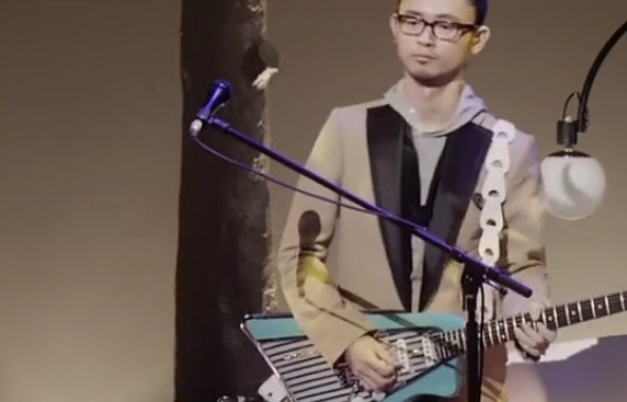 ペトロールズ 長岡亮介 TeeVee シャツ L 長岡亮介/浮雲 使用ギター