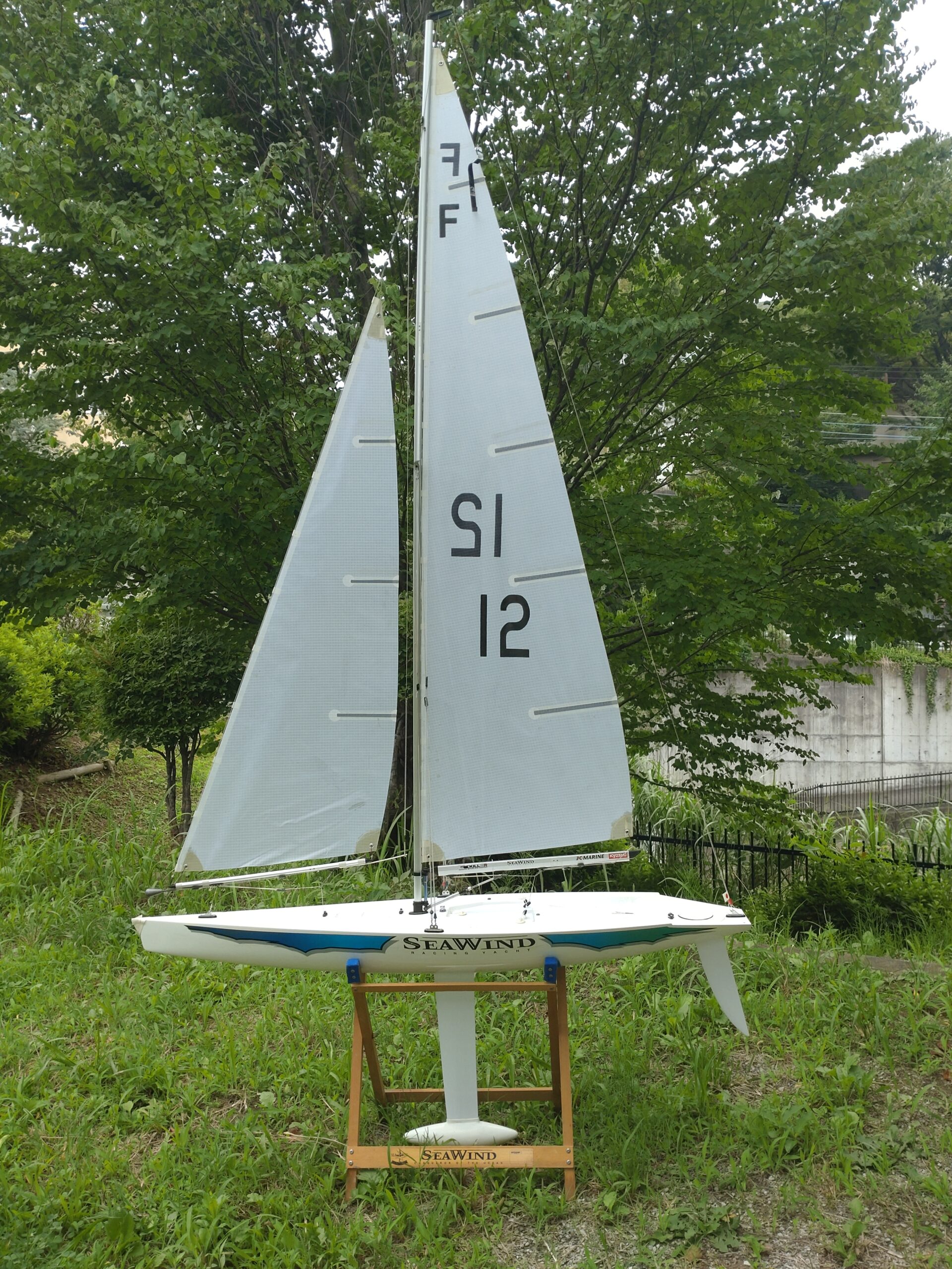 ラジコン ヨット Kyosho SeaWind シーウィンド SEAWIND の紹介 - 55 は