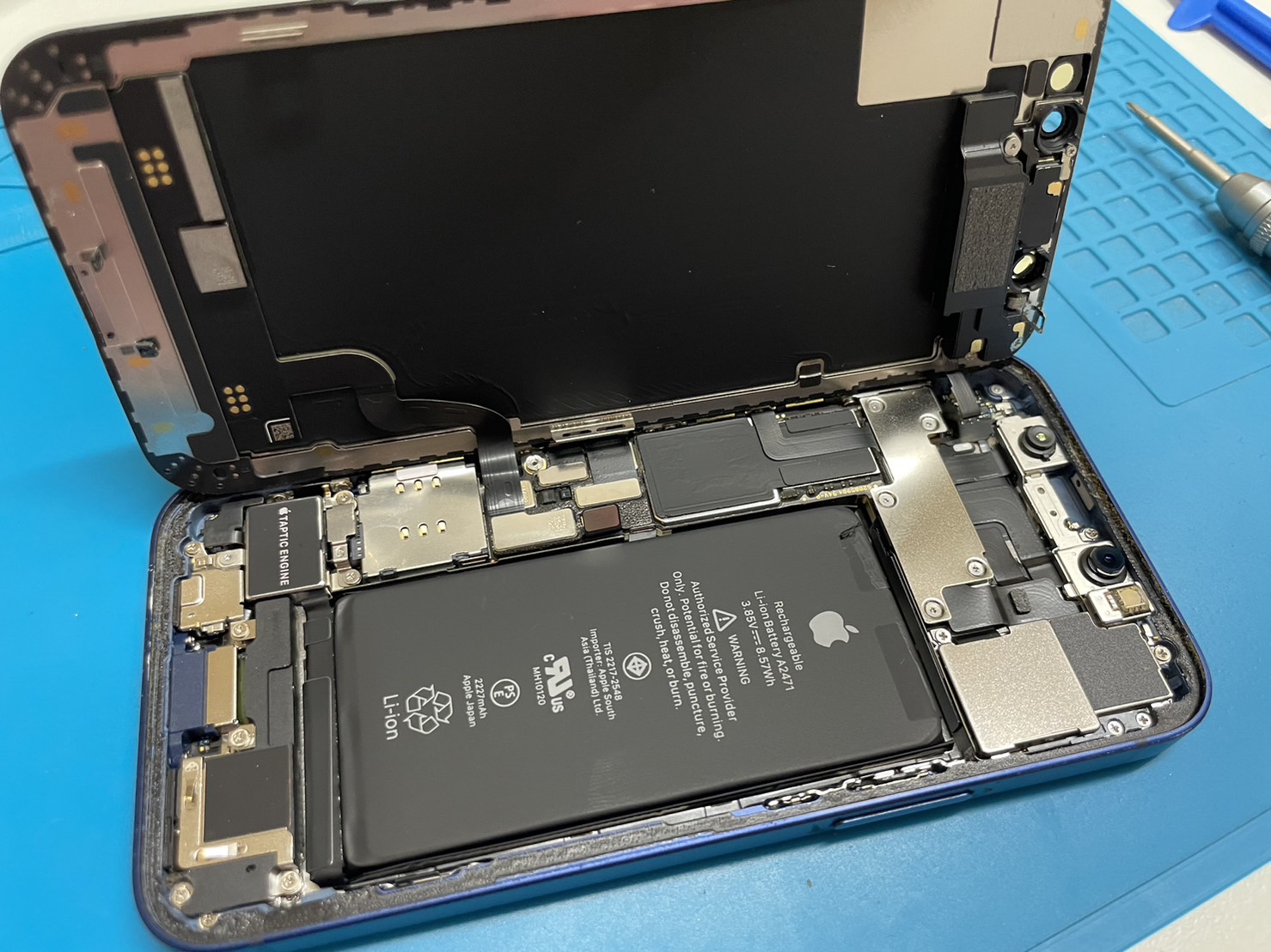 美品 バッテリー100% iPhone 12 小売業者 mini 64GB ブラック