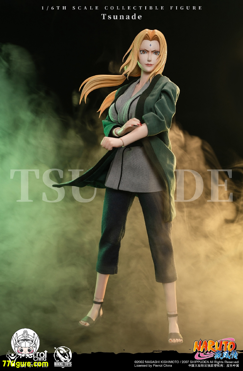 Rocket Toys 1/6 公式公認 Naruto 5代目火影 綱手塗装済み可動