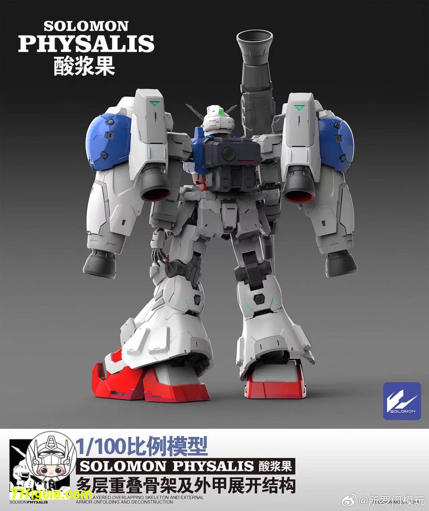 ソロモン Solomon 1/100 MG RX-78GP02A ガンダム試作2号機 サイサリス
