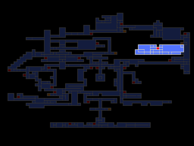 悪魔城ドラキュラX 月下の夜想曲 - マップ - 蔵書庫
