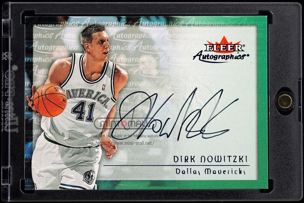 NBAカード Dirk Nowitzki ノビツキー サインカード 25枚限定 NBAカード