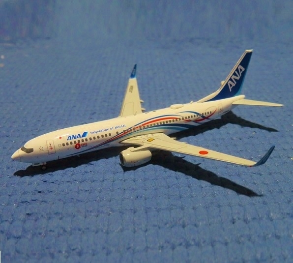 ANA 737 模型 万博塗装 1/400 ANA大阪・関西万博特別デザイン機の模型:
