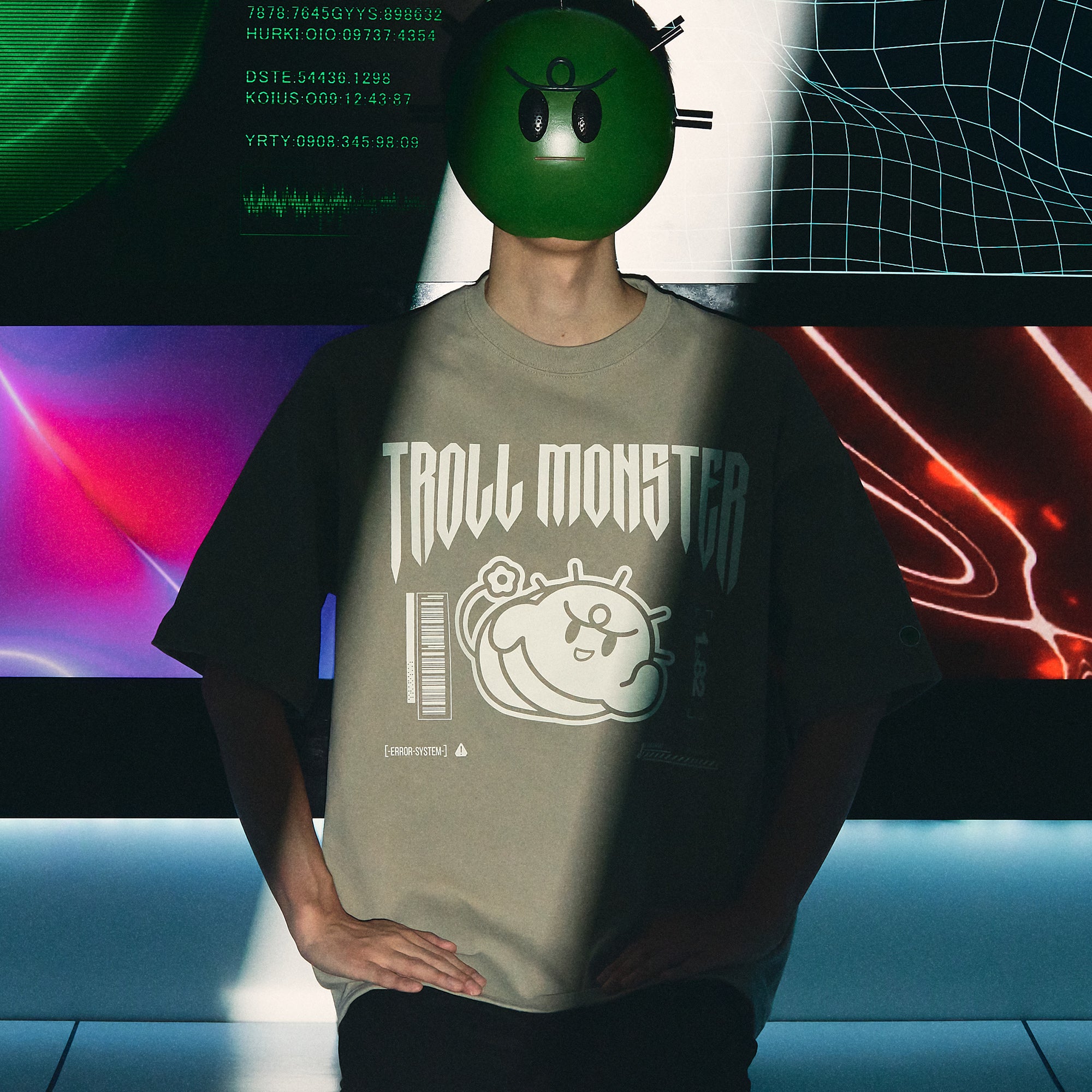 ぐちつぼ 182 TROLL MONSTER Tシャツ Mサイズ TROLL MONSTER TEE 182
