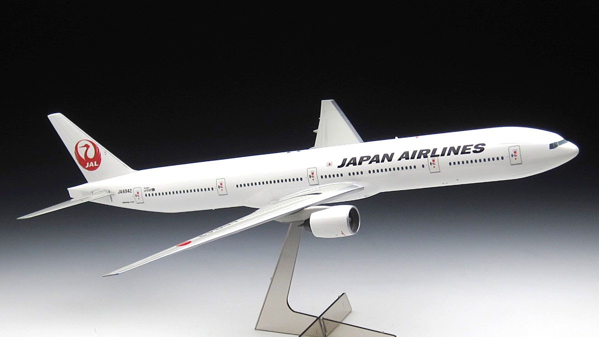 ハセガワ 1/200 「JAL ボーイング777-300」プラモデル製作記
