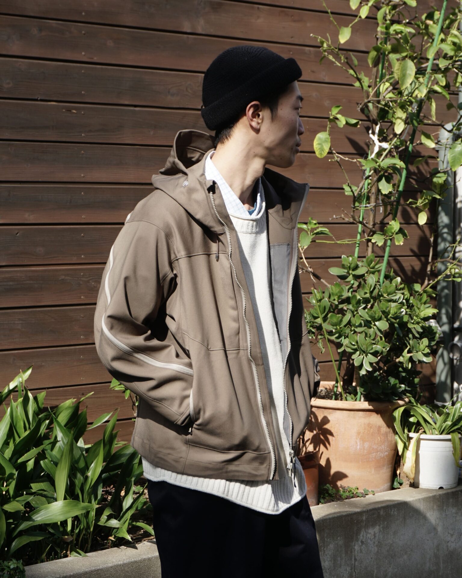 ROTOL VENTILATION WIND JACKET - OLIVE ROTOL ONLINE STORE Rotol