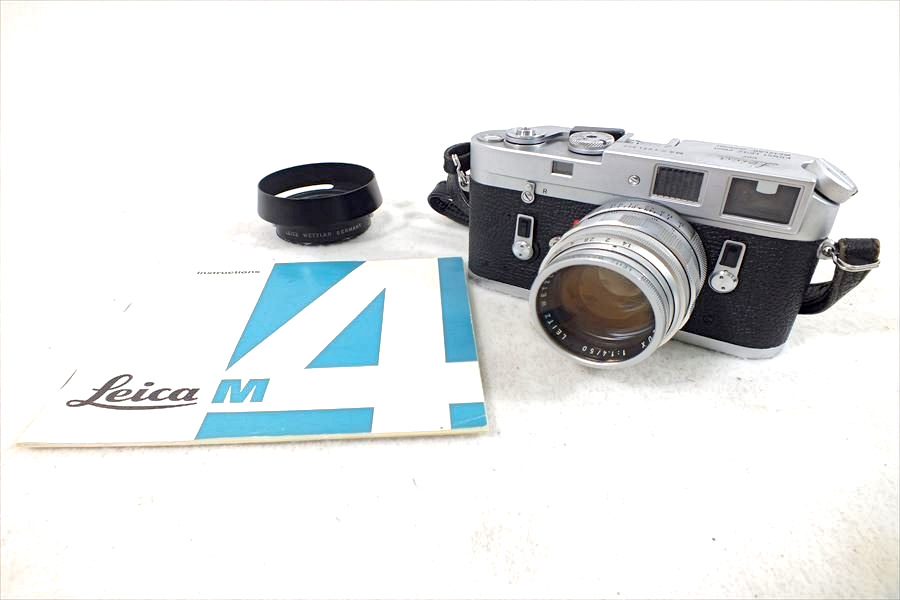 徹底解説】フィルムカメラの名機！LeicaライカM4をレビューしてみた