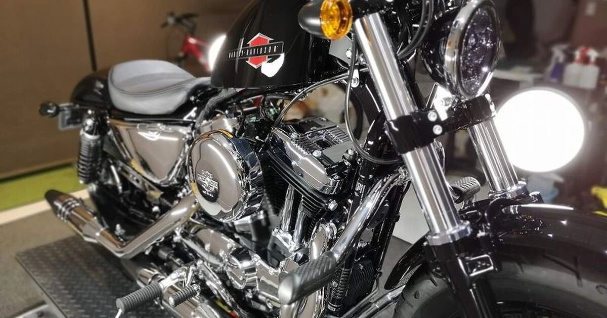 ハーレーダビッドソン XL1200X フォーティーエイト フィルム ガラス