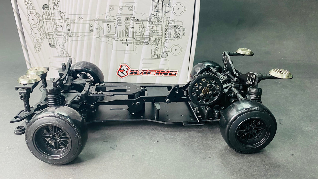 ラジコン 1/10 サクラD5 シャーシ、メカ、プロポセット ラジコン 1/10