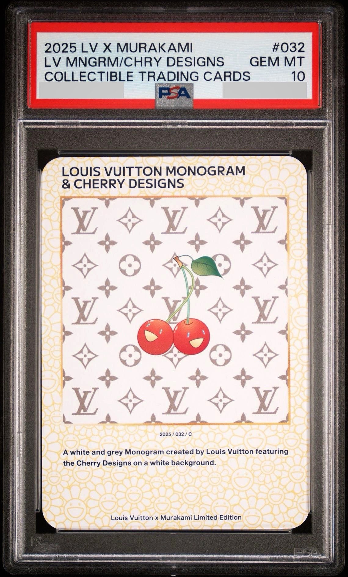 PSA10】 LOUIS VUITTON 村上隆 トレカ ルイヴィトン カード PSA10