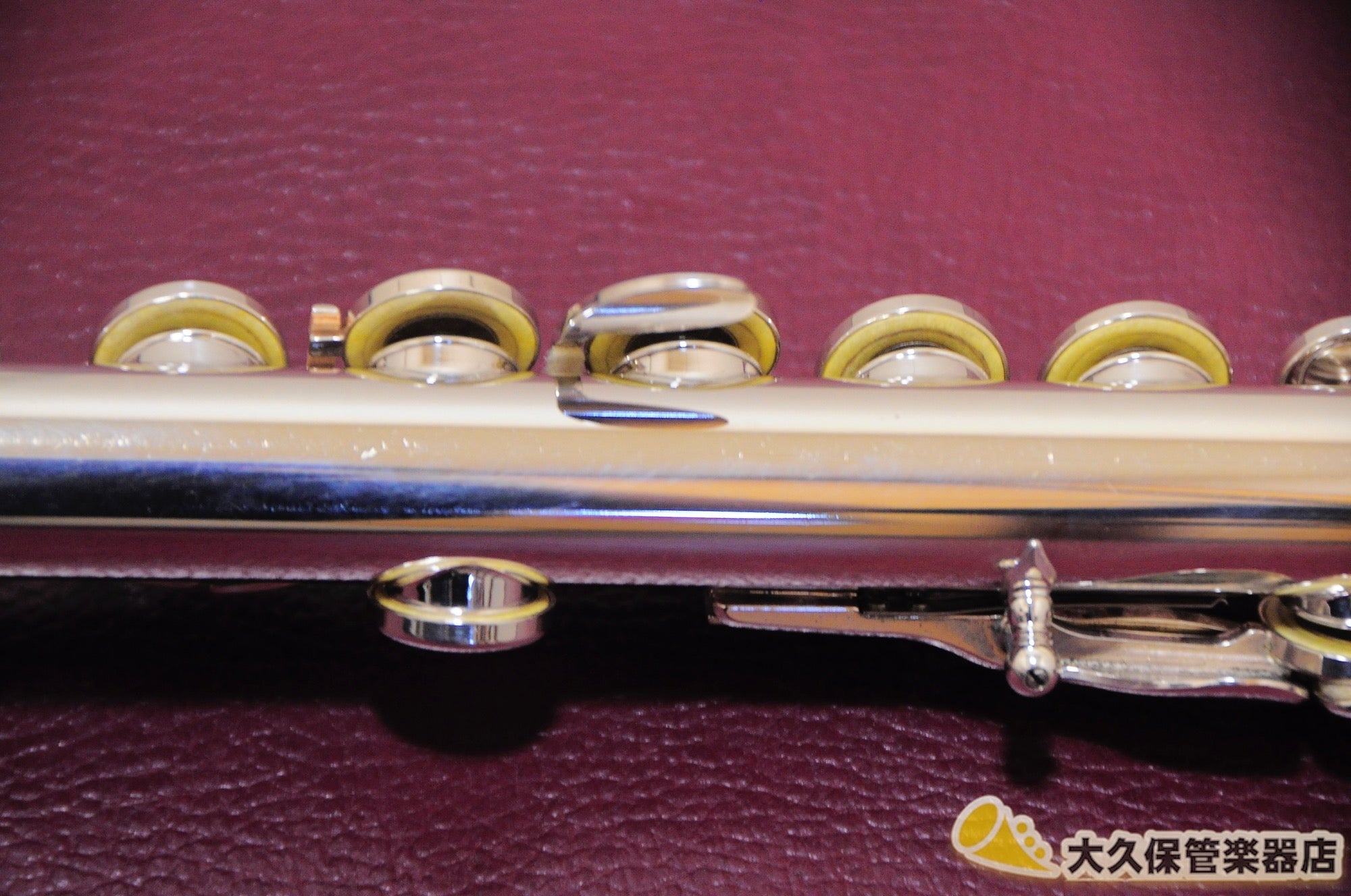 も*も様 【希少】ヤマハ フルート YFL-281S リングキィ インライン 白