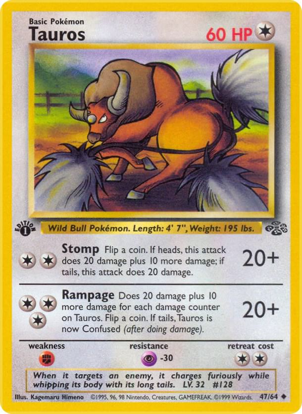 Tauros - Jungle - Pokemon - TCGplayer.com