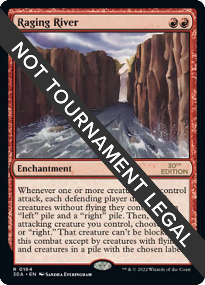 Raging River - 30th Anniversary Edition - Magic: The Gathering