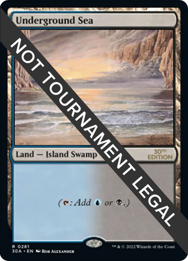 マジック：ザ・ギャザリング MTG Underground Sea 30th Anniversary $_