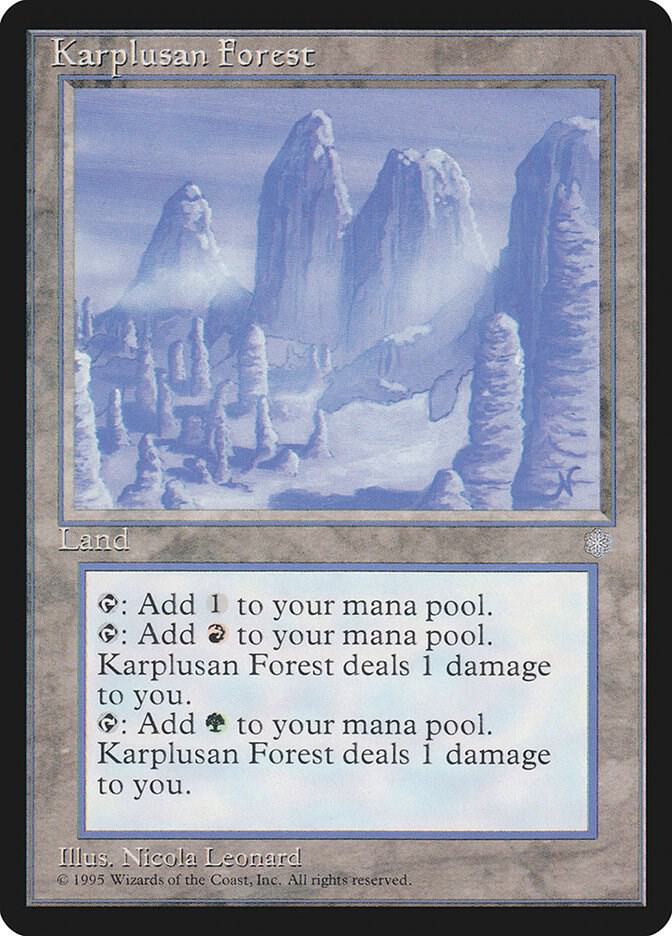 Karplusan Forest - Ice Age - Magic: The Gathering - TCGplayer.com