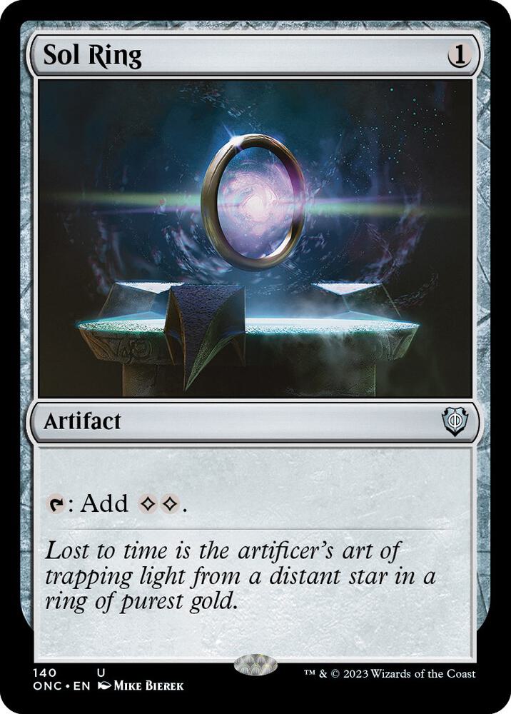 Sol Ring - Commander: Phyrexia: All Will Be One - Magic: The