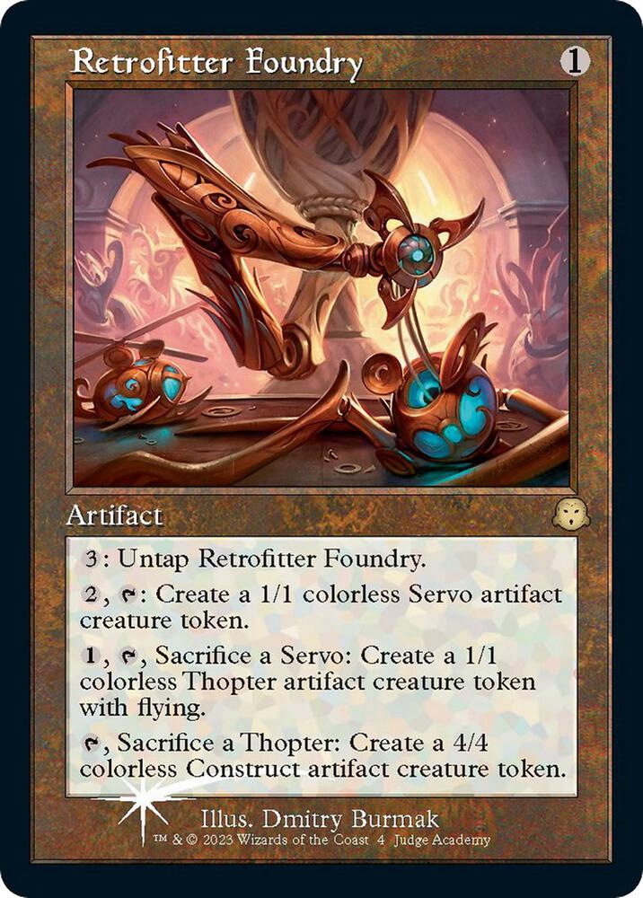 Retrofitter Foundry - Judge Promos - Magic: The Gathering