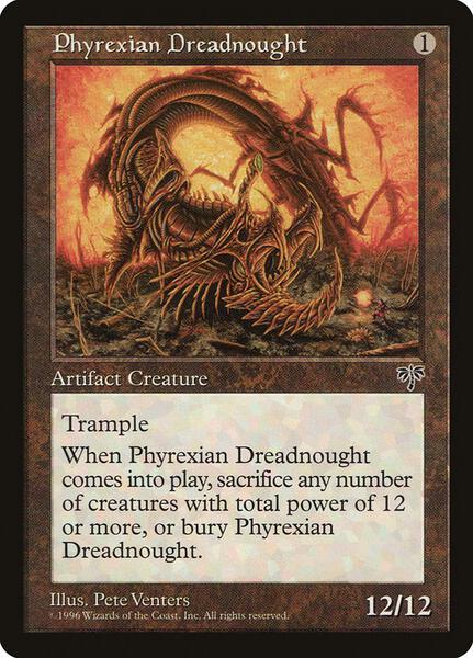Phyrexian Dreadnought - Mirage - Magic: The Gathering - TCGplayer.com