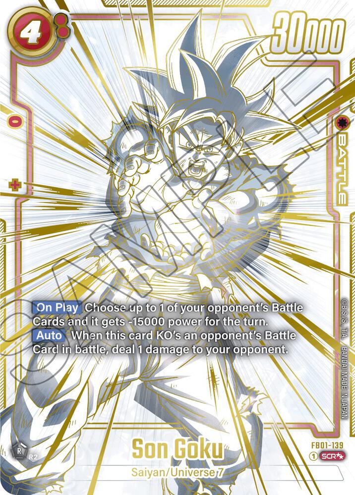 Son Goku - FB01-139 (Super Alternate Art) - Awakened Pulse