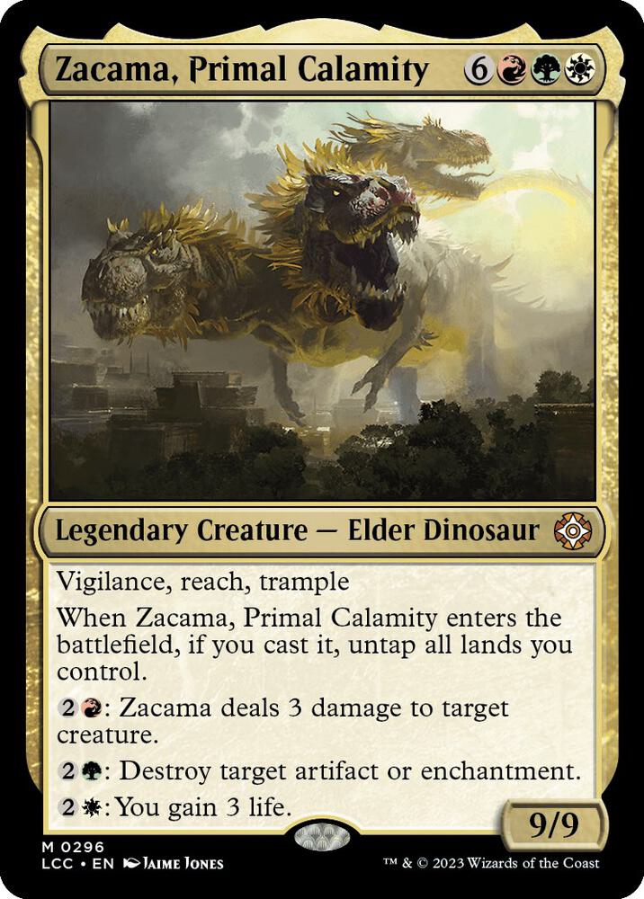 Zacama, Primal Calamity - Commander: The Lost Caverns of Ixalan