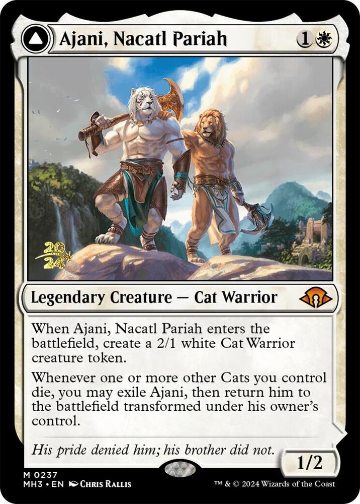 Ajani, Nacatl Pariah - Prerelease Cards - Magic: The Gathering