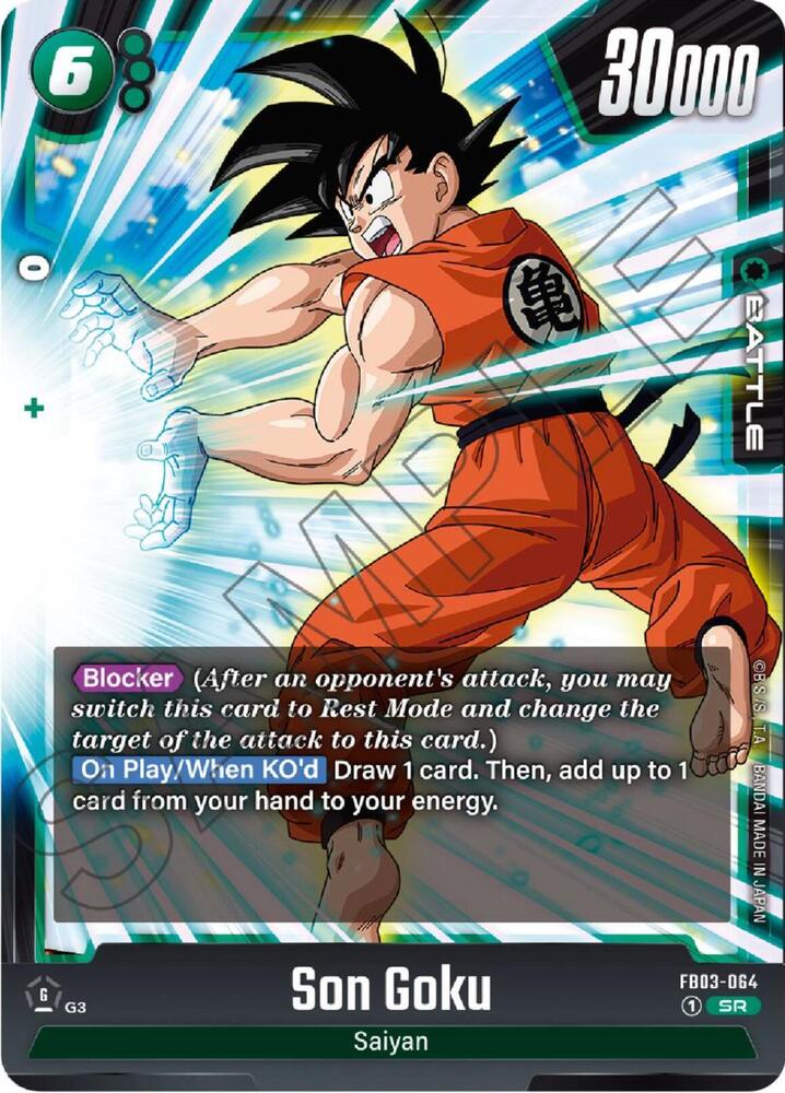 PSA10 24-25 孫悟空 FB03-064 DBFW 2024 Dragon Ball Super Card Game