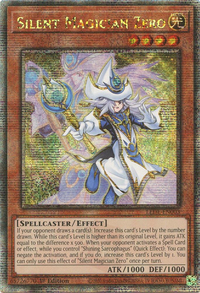 Silent Magician Zero (Quarter Century Secret Rare) - Legacy of