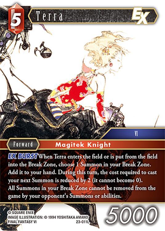 FFTCG スペシャルカード【27-014H】ティナ FFTCG】ティナ(スペシャル