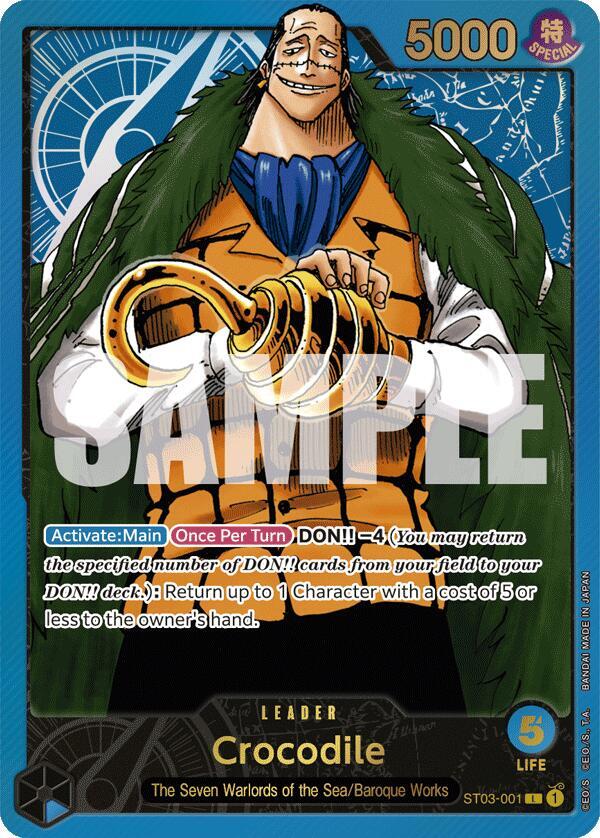 Crocodile (Premium Card Collection -Leader Collection-) - One