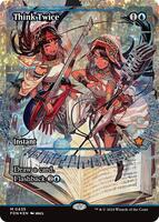 Think Twice (Showcase) (Fracture Foil) - Foundations - Magic: The