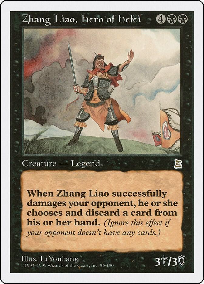 Zhang Liao, Hero of Hefei - Portal Three Kingdoms - Magic: The