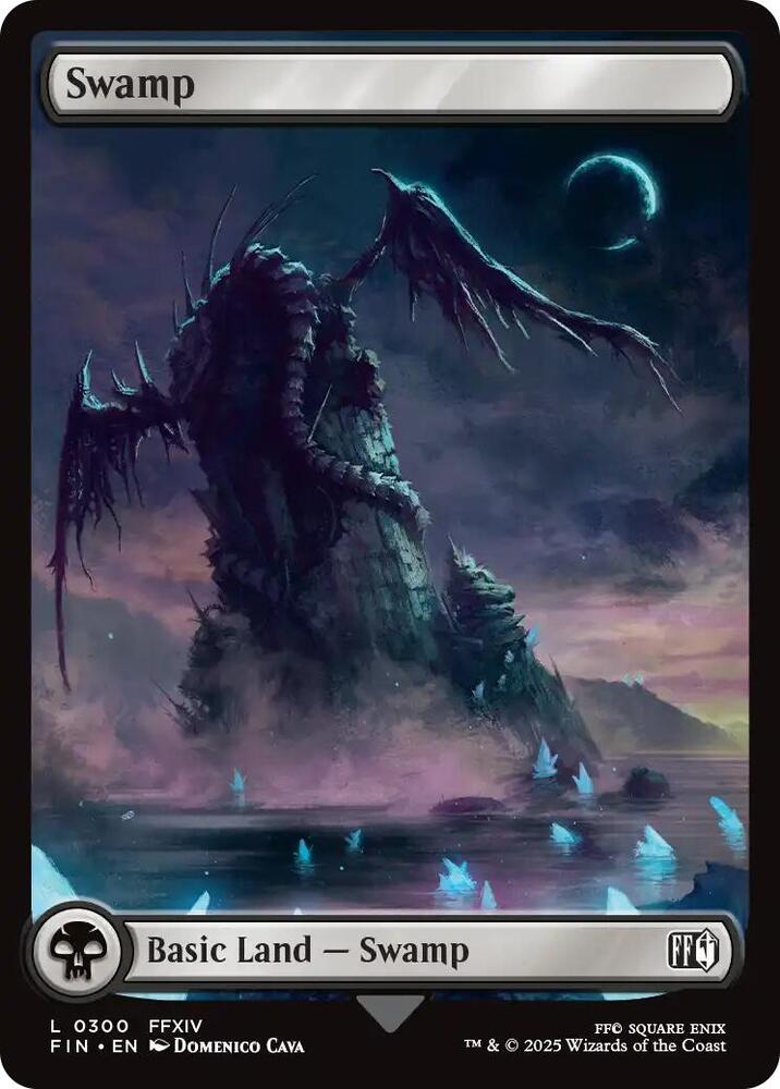 MTG foil 英語版 沼 Swamp Avon 0003 SLP ① Swamp (#291) | Lorwyn